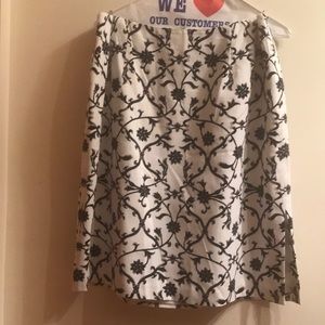 Talbots cotton blend skirt.